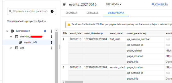 Cómo vincular una propiedad Google Analytics 4 a BigQuery